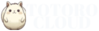 龙猫云 Totoro Cloud - 高速网络加速器官方标志（深色模式）